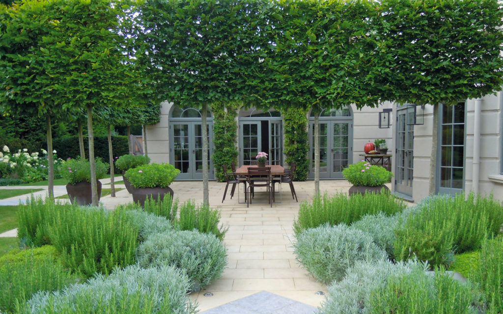 giardino inglese nel Surrey
