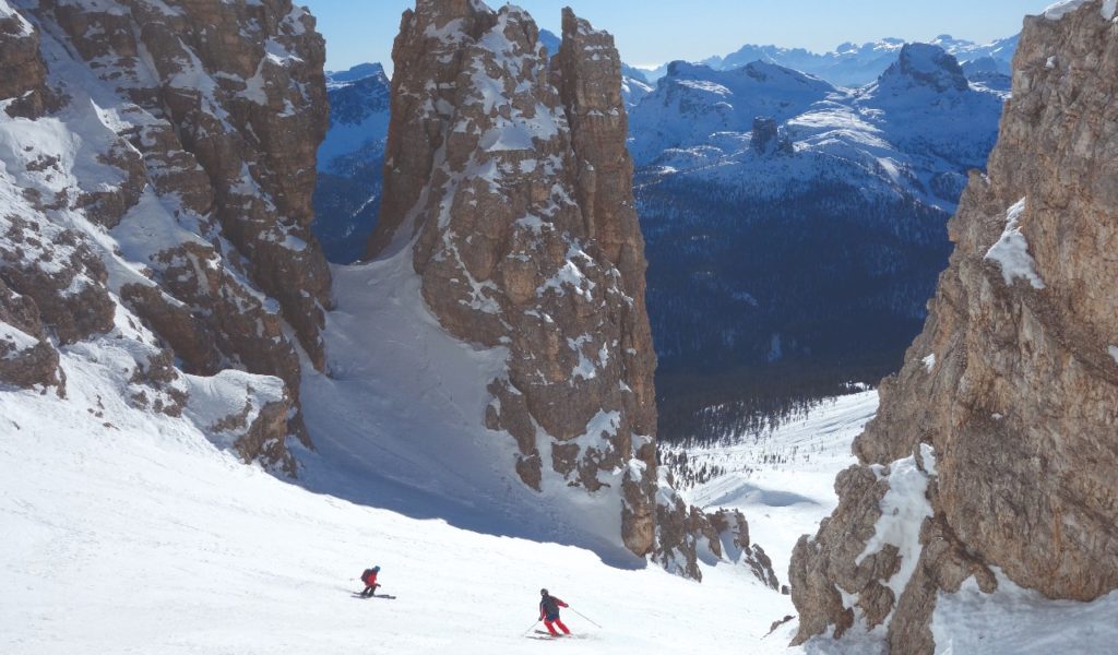 A Cortina si scia più in alto