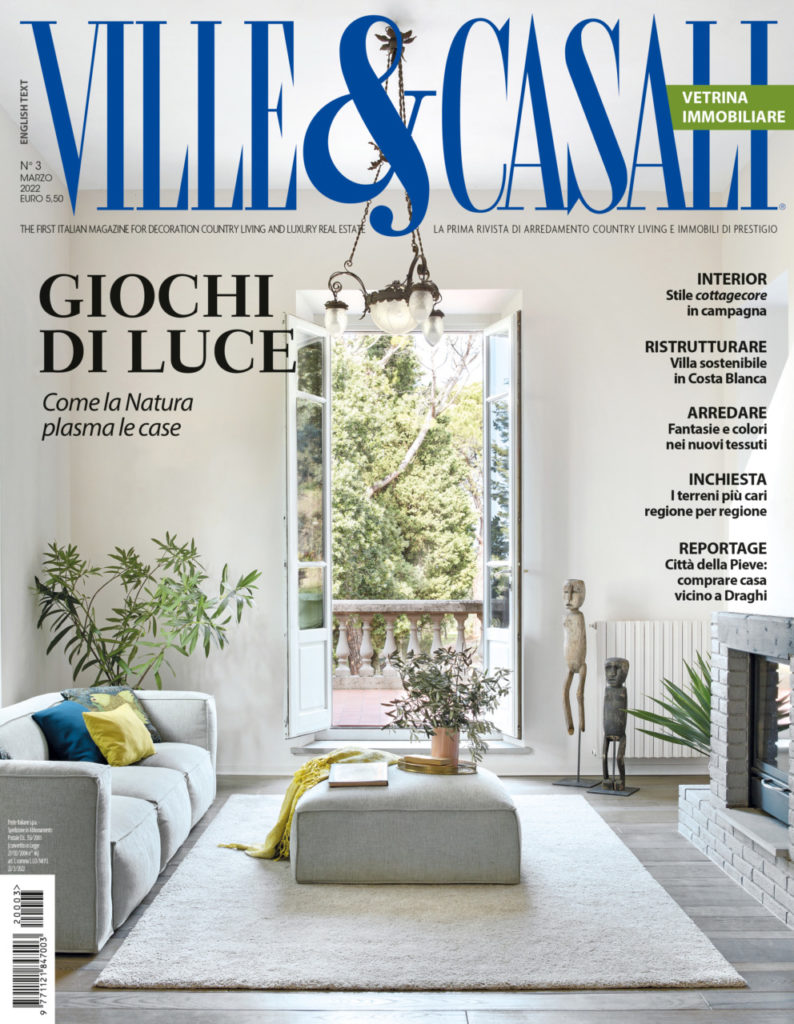 È in edicola il numero di marzo 2022 di Ville&Casali