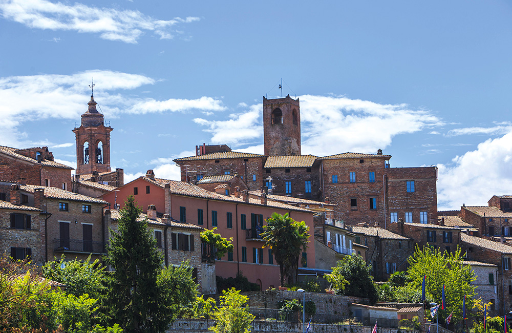 Città della Pieve attira il mondo