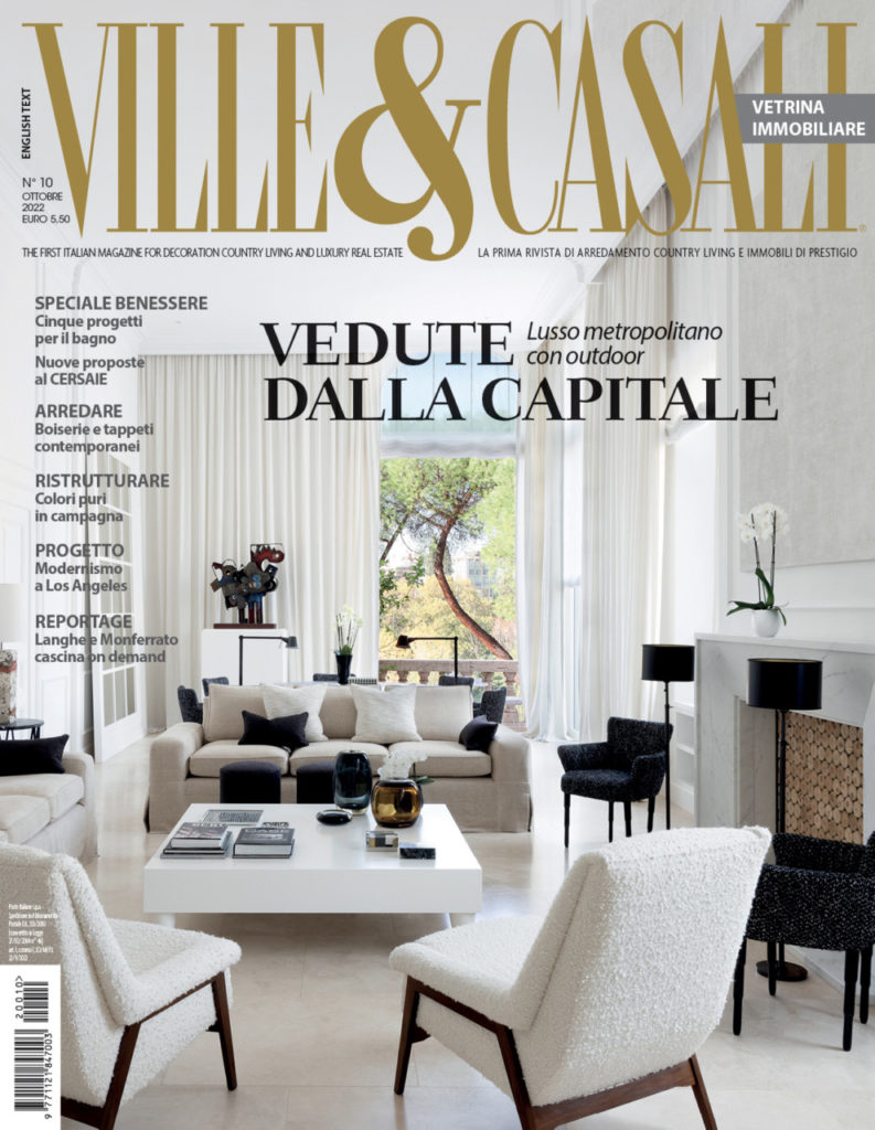 È in edicola il numero di ottobre 2022 di Ville&Casali