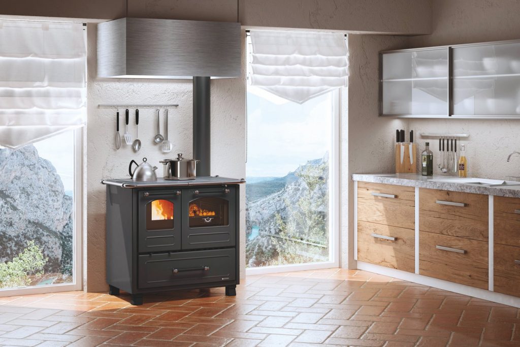 Cucina a legna Nordica extraflame
