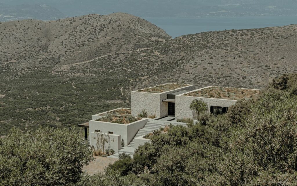 Villa con piscina a Creta