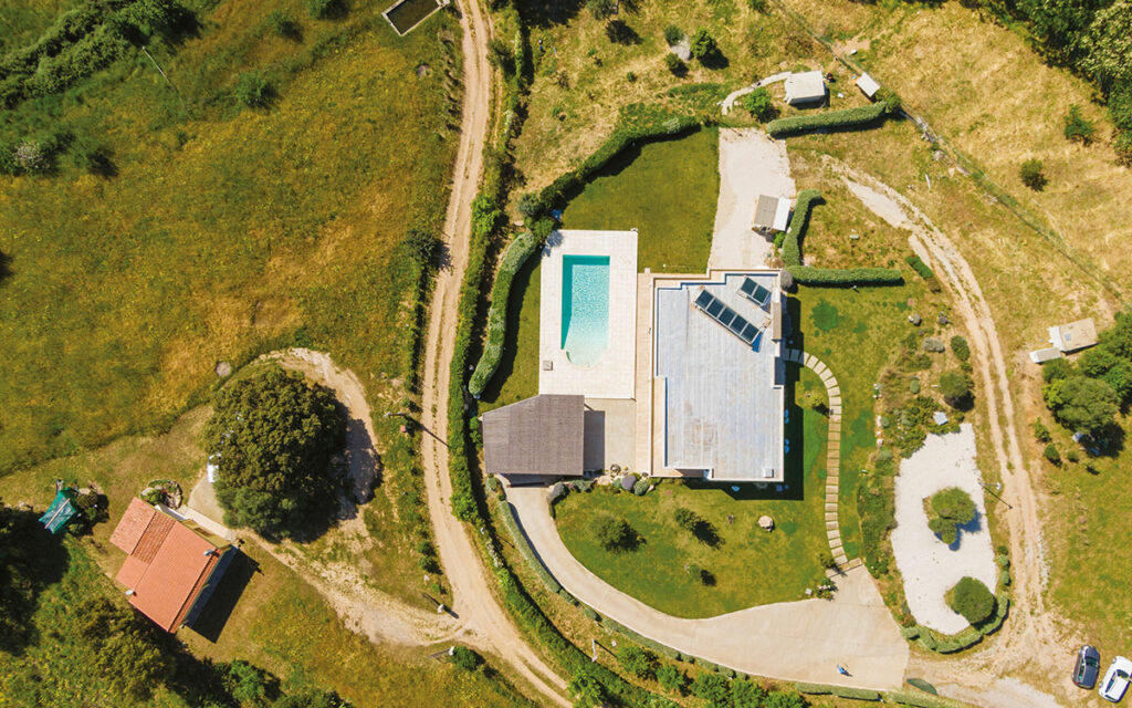 Una villa green in Gallura