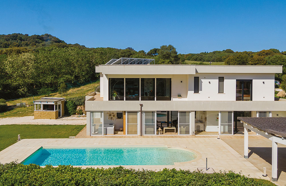 Una villa green in Gallura