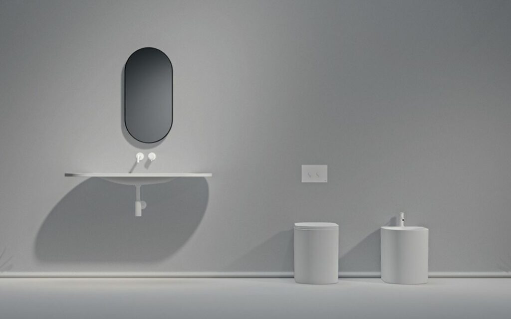 Il lavabo protagonista del bagno
