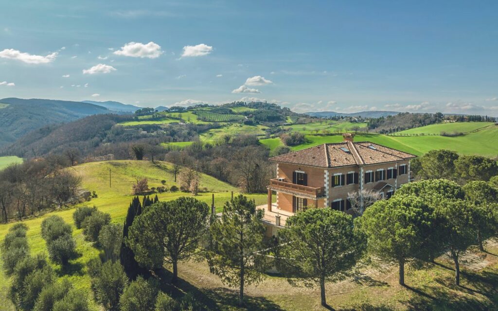 Una vista mozzafiato nel cuore dell'Umbria