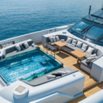 La minipiscina spa realizzata per lo yacht M/Y Kinda di Tankoa
