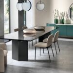 Il tavolo allungabile Milton in un ambiente elegante e luminoso