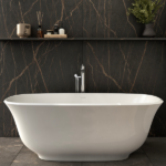 Amiata 1500, la vasca da bagno freestanding progettata dallo studio Meneghello Paolelli Associati.