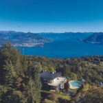 Una villa sul Lago Maggiore si affaccia su un panorama mozzafiato