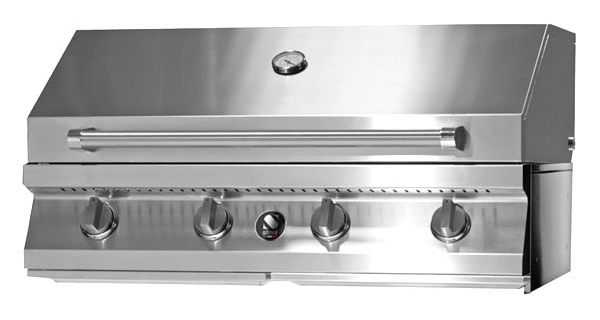 Top barbecue da semi-incasso della serie Swing di Steel da 90 centimetri