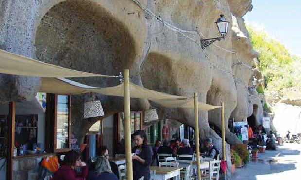 Un ristorante a Ventotene