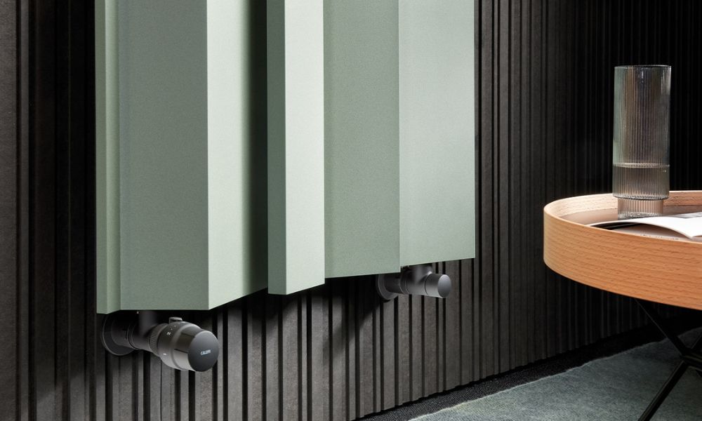 Le valvole e comandi per radiatori della linea High-Style contribuiscono all'eleganza di un ambiente moderno
