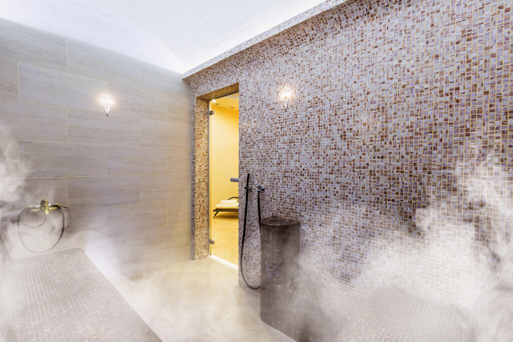L'interno di un bagno turco