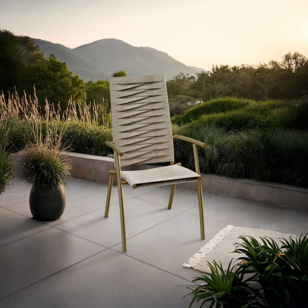 Tra design impeccabile e sostenibilità, i nuovi mobili da giardino in metallo rendono l’outdoor uno spazio da vivere a 360°