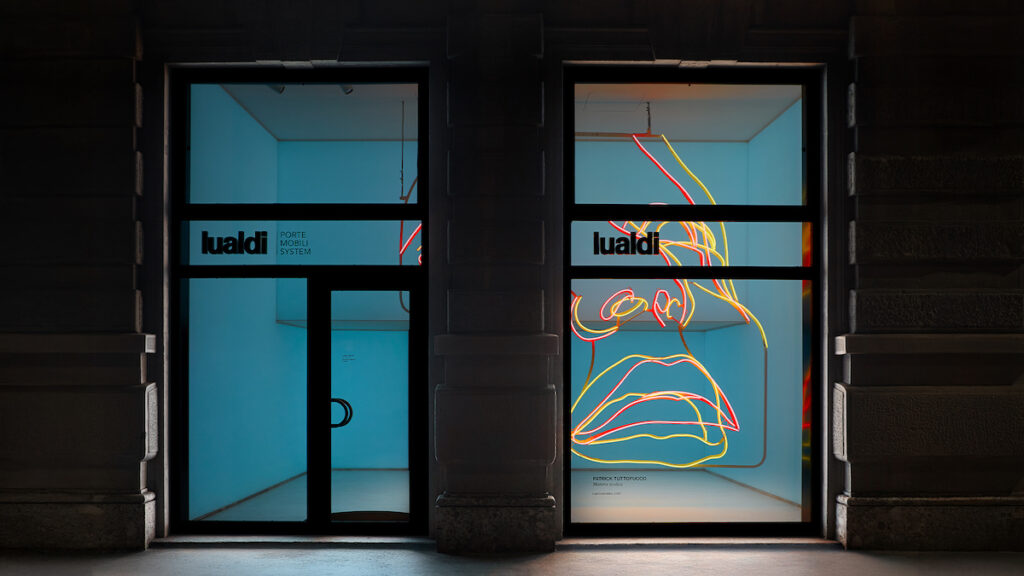 Nella Milano Design Week di zona Brera, l'installazione Materia Esotica da Lualdi