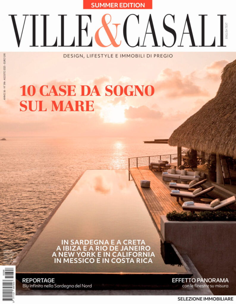 È in edicola e online il numero di agosto 2025 di Ville&Casali