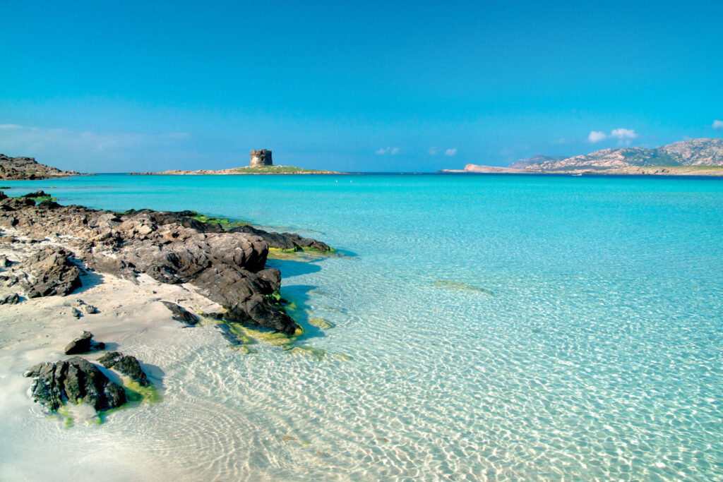 Il blu infinito nel nord della Sardegna