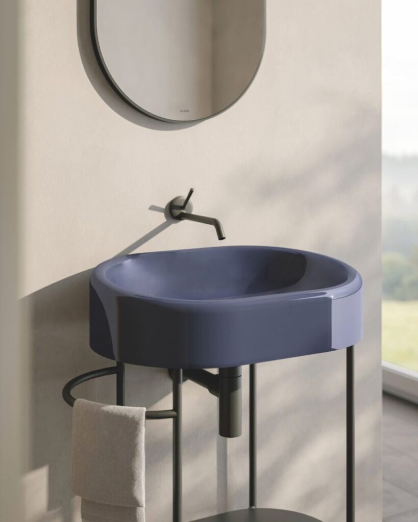 Lavabi colorati: 7 nuance per fare del bagno un luogo intimo e autentico