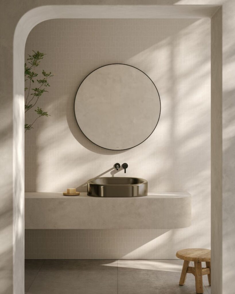 Lavabi colorati: 7 nuance per fare del bagno un luogo intimo e autentico