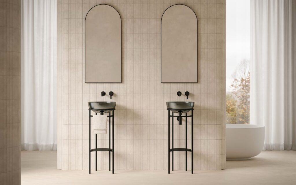 Lavabi colorati: 7 nuance per fare del bagno un luogo intimo e autentico