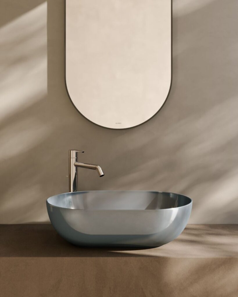 Lavabi colorati: 7 nuance per fare del bagno un luogo intimo e autentico