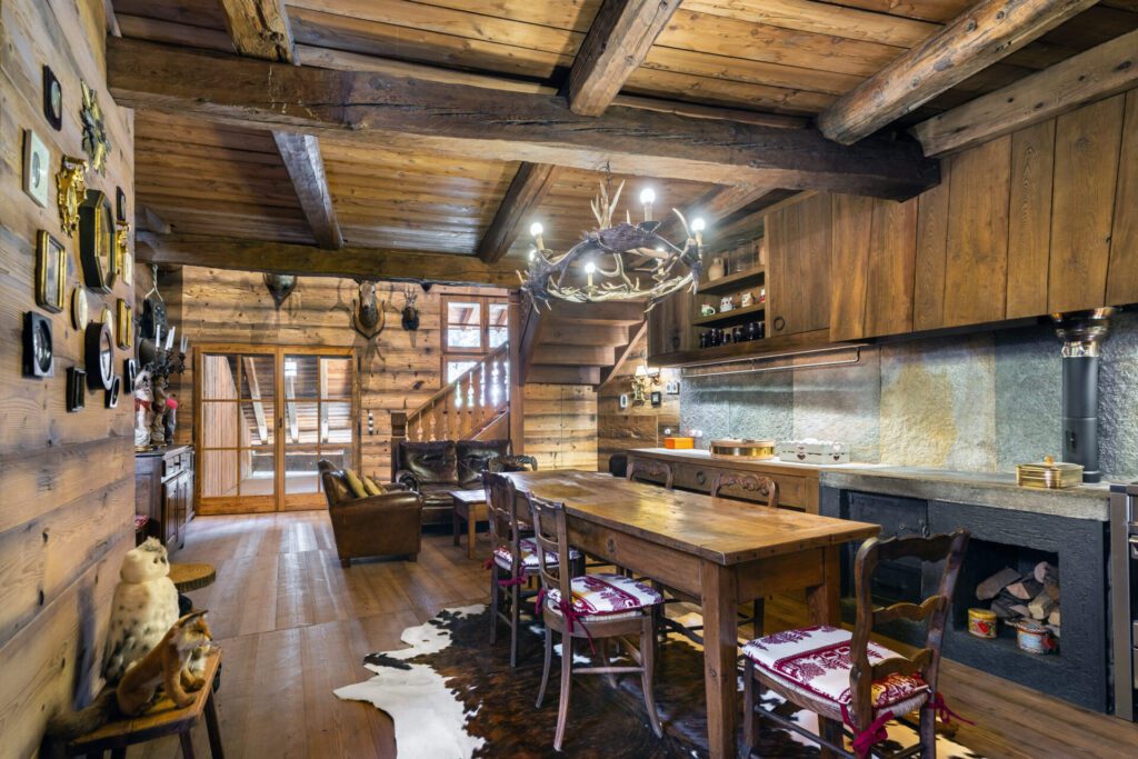 Lo chalet di Stefano Gabbana