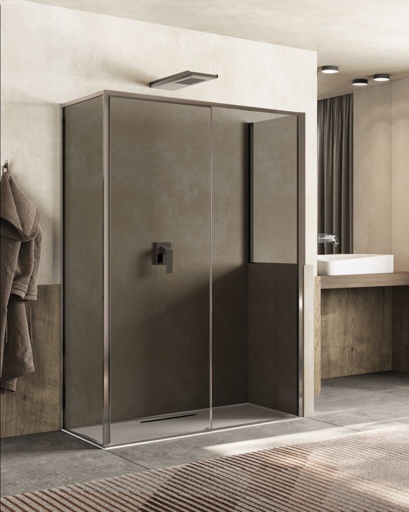 La doccia su misura: un equilibrio impeccabile tra esigenze architettoniche, comfort e design
