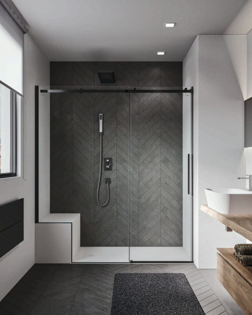 La doccia su misura: un equilibrio impeccabile tra esigenze architettoniche, comfort e design