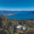 Una villa sul Lago Maggiore si affaccia su un panorama mozzafiato