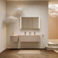 mobili bagno modulari in un ambiente minimalista
